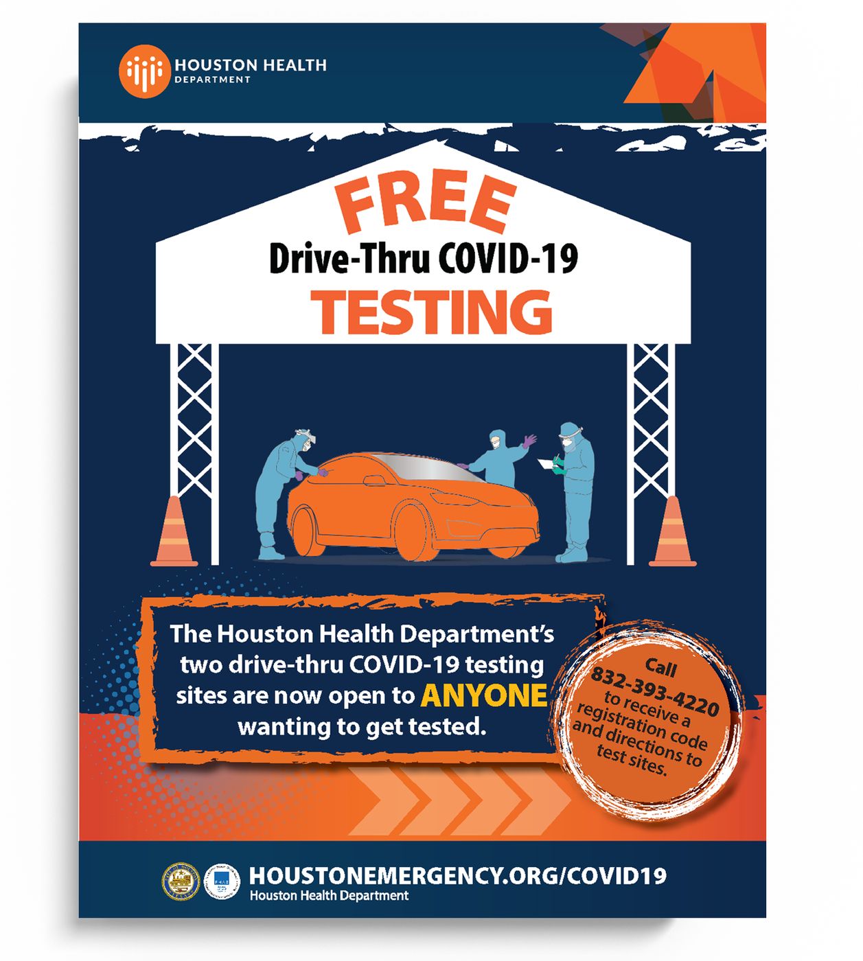 Free Drive-Thru COVID-19 Testing