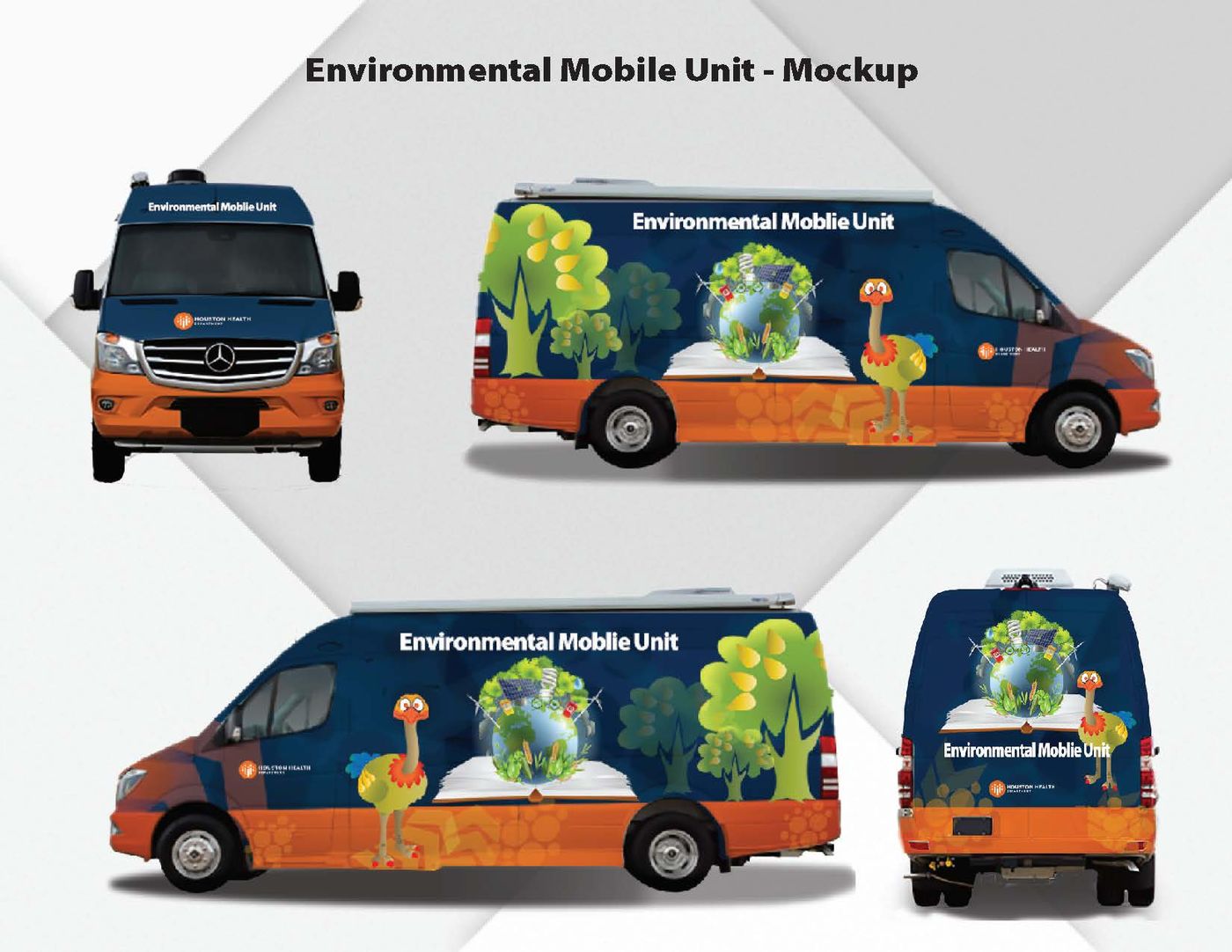 Mobile Unit wrap mockup